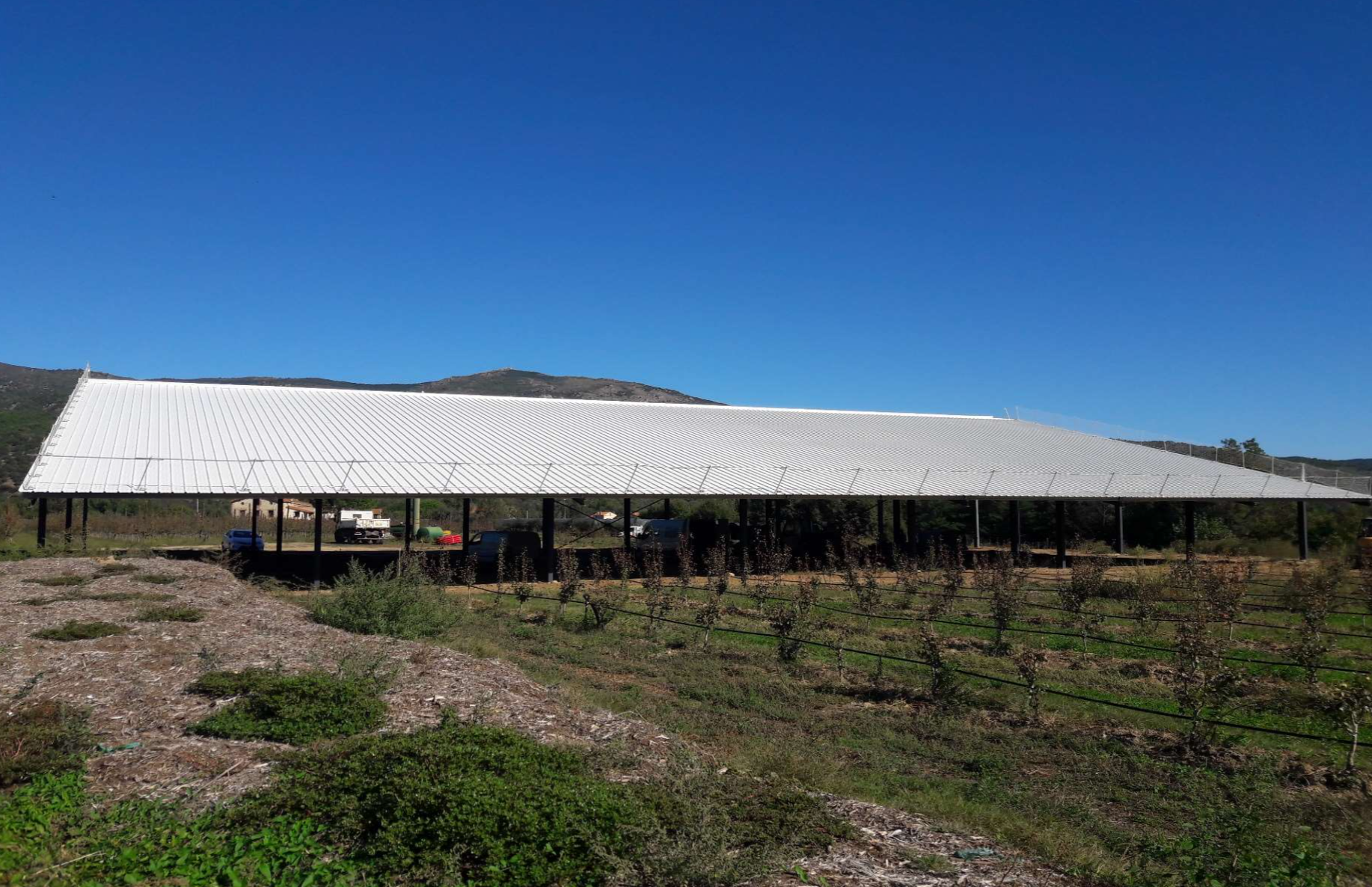 Fondations hangar photovoltaïque - tenergie - altancre